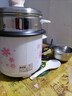 半球老式电饭锅 家用电饭煲迷你电饭煲小型单人宝宝蒸煮米饭煲汤不粘锅-/ 特厚款+防干烧+加粗全铜线+不粘胆+蒸笼 1.5L 实拍图