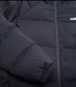 adidas 户外保暖鸭绒羽绒服男女同款秋冬阿迪达斯官方轻运动   灰色(推荐选大一码)   XL 实拍图