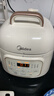 美的（Midea）【国家补贴】小白锅一人食迷你电压力锅1.8L 开盖火锅智能预约宝宝粥MY-E220电饭煲高压锅1-3人 实拍图