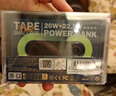 remax睿量【3C认证丨复古磁带】充电宝自带线超级快充22.5W数显适用于苹果华为小米10000毫安可上飞机 实拍图