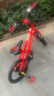 永久（FOREVER）自行车儿童单车小孩学生山地车宝宝脚踏车16寸可拆辅助轮红色 实拍图