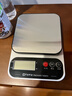 京严厨房电子秤家用克重秤高精度克秤小型食物秤称克的小称商用克度称 电池款【超清数显丨不锈钢盘】10kg/0.1g 【高精准度】电子秤精准到0.1克 实拍图