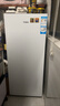 海尔（Haier）138升风冷无霜立式小冰柜家用小型冷藏柜冷冻柜两用 抽屉式冷柜商用小冰箱BD-138WGH90WF国家补贴 实拍图
