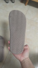 京东京造【抗菌皮纹拖】eva软弹家居防臭浴室新款拖鞋男士 灰褐色 44-45 实拍图