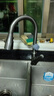 九牧全铜水龙头厨房洗菜盆洗碗池冷热水可抽拉式多功能家用伸缩水龙头 小蛮腰枪灰 实拍图