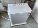 YANGZI扬子集团洗衣机半自动家用宿舍出租房大容量双桶双缸波轮内衣儿童小型迷你甩干脱水家用 13公斤强劲电机-双人款 实拍图