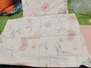 LOVO罗莱生活 100%纯棉四件套全棉超柔套件 床上用品单双人床单被套 【四季/全棉款】摇曳花影 1.5/1.8m 床单款 -被套200*230cm 实拍图