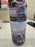 cica吸管杯成人孕妇水杯女塑料带刻度儿童直饮壶学生杯子躺着喝水夏季 紫500ml-吸管款-产妇孕妇推荐 实拍图