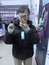 优衣库女装无缝羽绒连帽外套/外套夹克25秋冬新款478577 09 黑色 L /160/88A 实拍图