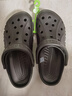 CROCS卡骆驰洞洞鞋贝雅男鞋女鞋轻便耐磨一脚蹬拖鞋休闲鞋|10126 卵石色-2V3 41 /42(260mm) 实拍图