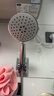 四季沐歌（MICOE）增压淋浴花洒喷头套装 浴室大面板淋浴头电镀手持花洒三件装HS122 实拍图
