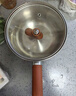 苏泊尔304不锈钢汤锅奶锅煮面锅木纹手柄18cm复底通用ET18JHBS01-WD 实拍图