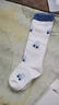 贝比婴儿长筒袜冬季加绒加厚纯棉秋冬款新生宝宝袜子过膝长袜1-2岁 实拍图