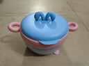 COOKSS婴儿辅食碗恒温注水保温碗316不锈钢宝宝婴幼儿吃饭儿童餐具浅蓝 实拍图