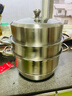 美厨（maxcook）蒸锅 304不锈钢30cm三层蒸锅 加厚复底汤锅 燃气电磁炉通用MCZ859 实拍图