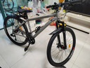 凤凰山地自行车成人减震男女内走线变速竞赛车青少年学生车单车 飞跃 钢架辐条轮-钛金灰 27.5寸【建议身高170-195cm】 30速 实拍图