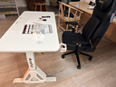 傲风【NiKo推荐】A4Pro电竞桌实木电动升降电脑桌子国家补贴云白1.4m 实拍图