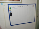 飞博士90*120cm软白板墙贴不伤墙可移除磁性小白板办公会议写字板挂式磁力黑板家用可擦儿童画板涂鸦墙纸 实拍图
