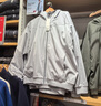 优衣库男装防风摇粒绒拉链连帽开衫/长袖外套25秋冬新款481182 02 浅灰色 3XL /185/120C 实拍图