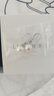 Lnieer999足银耳钉女珍珠耳环小众法式风轻奢复古正圆高级耳饰气质耳钩 999足银珍珠耳环【一对】 实拍图