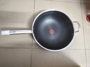 康巴赫炒锅不粘锅抗菌不锈钢炒菜锅红点双蜂窝平底锅电磁炉燃气灶通用 实拍图