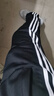 阿迪达斯 （adidas）长裤男秋季宽松透气直筒裤跑步运动防风休闲裤 黑白 M 实拍图