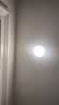惠普led深杯防眩护眼嵌入式孔灯玄关走廊吊顶天花灯筒灯7.5cm沐之光 实拍图