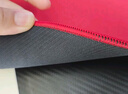 CAPERE(铠雷) 乱纹提花游戏鼠标垫顺滑精准竞技粗面操控垫 乱纹提花游戏垫【胭脂红】490x420x4mm 实拍图