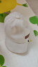 爱宝适婴儿帽子春秋款新生儿遮阳帽宝宝棒球帽儿童鸭舌帽 米色 S766 实拍图