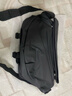 袋鼠磁吸扣斜挎包男士胸包时尚单肩包休闲机车包大容量运动背包女腰包 灰色磁吸扣升级加厚版 中包 实拍图