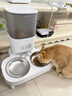 霍曼（Homerun）宠物智能自动喂食器猫粮狗粮定时猫咪自动投食机不锈钢双碗增高版 实拍图
