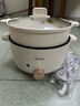 美的（Midea）电煮锅 电火锅 泡面锅 宿舍小火锅 蒸煮一体电蒸锅 多功能锅 MC-HGE2511【配带蒸笼】3L 国家补贴 实拍图