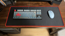 灵蛇（LINGSHE)鼠标垫700*300*2mm超大号加厚办公游戏鼠标垫学生电脑桌垫 精密锁边 P05  标准版 实拍图