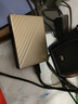 西部数据（WD）5TB 移动硬盘 type-c Ultra系列 2.5英寸 金 机械硬盘 笔记本电脑外接加密兼容Mac 大容量家庭存储 实拍图