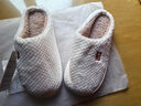 京东京造【厚底防滑】棉拖鞋男秋冬拖鞋室内居家毛拖保暖全包深灰色42-43 实拍图