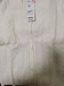 优衣库女装纽花圆领针织开衫/毛衣外套空调衫通勤秋冬新款481477 01 乳白色 L 实拍图