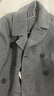 优衣库女装双面呢休闲短大衣478581 06 铅灰色 XS /150/76A 实拍图