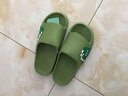 猪爸爸儿童拖鞋男童夏季2025新款家居浴室内防滑女童自营宝宝凉拖鞋绿44 实拍图