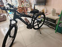喜德盛（xds）山地自行车黑客350/旭日310 X6铝合金车架21速变速机械碟刹 黑客350黑银15.5寸（25款） 实拍图