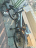 金武端自行车成人山地车公路赛车单车骑行变速超轻越野中学生初中青少年 旗舰版-辐条轮-黑白色 27.5寸27速 实拍图