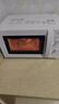 美的（Midea）快捷微波炉 家用小型 360°转盘加热 旋钮操控 易洁内胆（M1-L213B） 实拍图