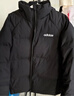 阿迪达斯 （adidas）男子冬季通勤保暖上衣户外运动休闲70%鸭绒羽绒服 L码 实拍图