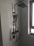 浪鲸恒温淋浴花洒套装钢琴花洒全套增压自洁沐浴器精铜浴室淋雨器 基础款【枪灰恒温】增压雨淋 实拍图