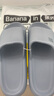 蕉内301H拖鞋男女士浴室洗澡防滑踩屎感情侣家居凉拖鞋抗菌防臭可外穿 【厚底版】海盐蓝 43-44 实拍图