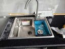 华帝（VATTI）304不锈钢水槽单槽拉丝不锈钢洗菜盆 厨房水槽洗碗盆-以旧换新S1 实拍图