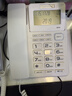 中诺电话机座机固定电话来电显示屏幕角度可调独立音量免打扰有绳板机G072白色办公伴侣 实拍图