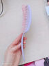 蓬松高颅顶梳子头发神器女士专用长发造型按摩经络家用镂空排骨梳 （活动专享）蓬松气垫梳-蜜桃粉-1个装 实拍图