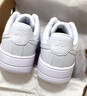 特步（XTEP）【国潮】女鞋板鞋空军一号夏季鞋子休闲鞋情侣运动鞋小白鞋 新白色-男（新版） 44 实拍图