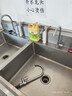 潜水艇（Submarine）厨房龙头单冷 水槽洗菜盆水龙头 洗衣池不锈钢龙头单孔快开龙头京 单冷厨房水龙头(配100cm上水管) 实拍图