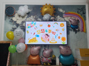 仕彩 生日气球装饰定制电视背景墙儿童女宝宝周岁宴场景布置 小猪佩奇 实拍图